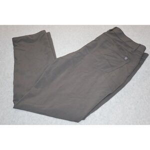 Tasc Performance Pants Men 35x30 Gray Tailored Bamboo Viscose Chinos Golf